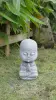  Product image 1 of the product “Ishaan - Sitting Monk Big Head, 29.5cm Height | cast stone ”